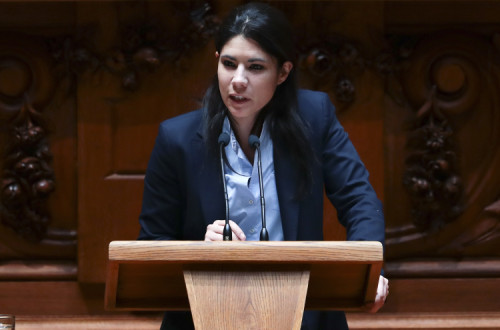 Mariana Mortágua. Foto de António Cotrim, Lusa. 