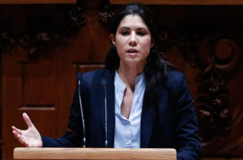 Mariana Mortágua. Foto de António Cotrim, Lusa.