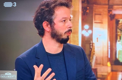 Moisés Ferreira no debate da RTP3