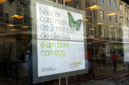 Além dos clientes, Novo Banco já nasceu com o benefício de isenções fiscais. Foto de Paulete Matos