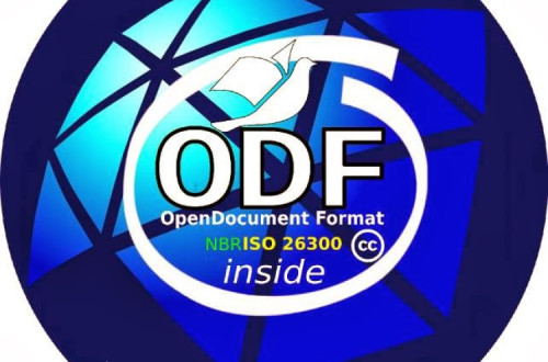 Um dos símbolos do formato ODF