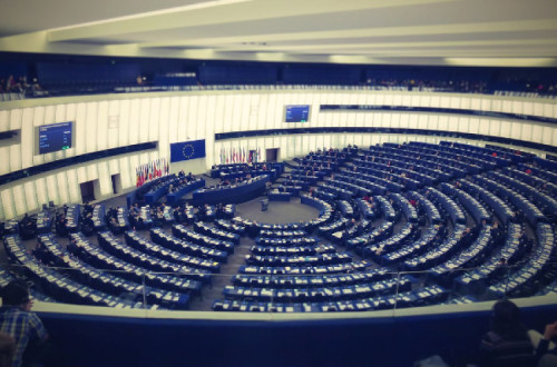 Parlamento Europeu - “Hemicycle” de djsuffix/flickr