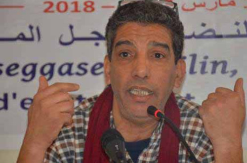 Mahmoud Rechidi, secretário geral do PST da Argélia