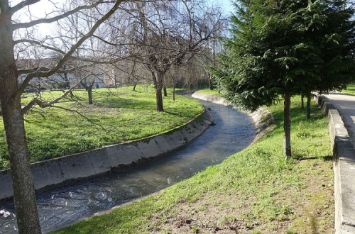 Rio Este em Braga. Foto de José Gonçalves/Wikimedia Commons.