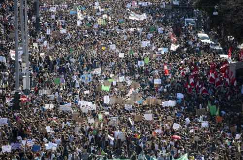Manifestação em Roma - Foto de Maximo Percossi/Epa/Lusa