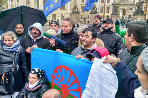 Roma Pride 2018, foto de Miroslav Brož, publicada em Romea.cz 