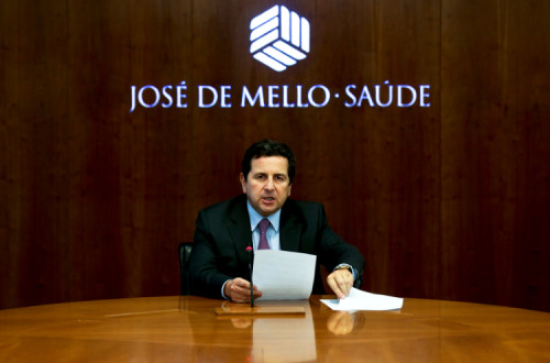 Salvador de Mello, presidente da José de Mello Saúde – Foto de José Sena Goulão/Lusa