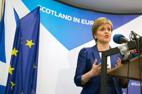 Scotland in Europe, por Geoffrey van der Hasselt, POOL EPA/Lusa