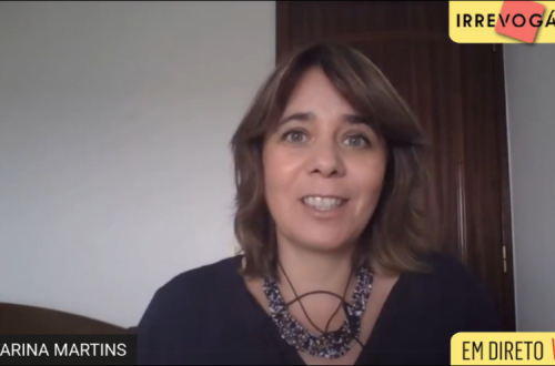 Catarina Martins em entrevista à Visão.