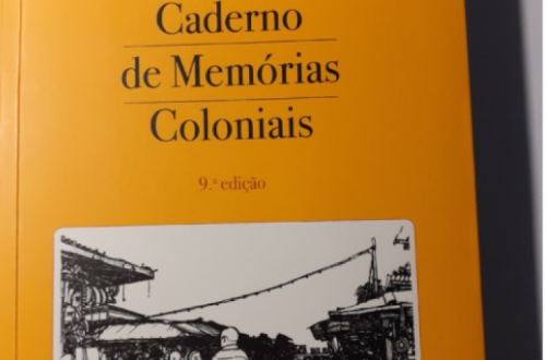 Pormenor da capa do livro Memórias Coloniais. Foto de Almerinda Bento.
