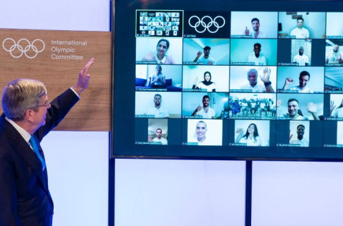 Equipa Olímpica dos Refugiados. Imagem do Comité Olímpico Internacional.