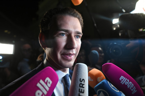 Sebastian Kurz, novo chanceler austríaco. Foto de Christian Bruna, EPA/Lusa.