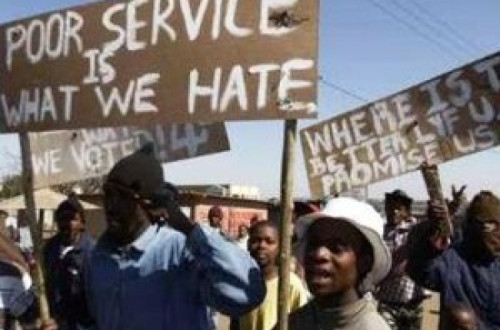 A desigualdade violenta que vigora hoje na África do Sul não é sonho.