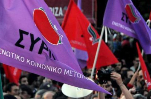 Um grande apelo à mobilização pela vitória da democracia e da dignidade. Foto left.gr