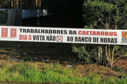 Trabalhadores da CaetanoBus e Aeronautic rejeitaram banco de horas em referendo – Foto da Fiequimetal