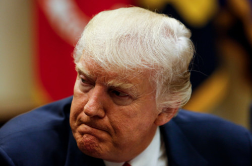 Donald Trump por Aude Guerrucci Pool, EPA/Lusa