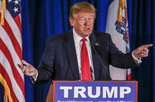 Donald Trump por Tannen Maury. EPA/Lusa. 