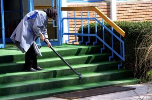 Limpeza. Foto do STAD.