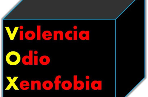 Vox Violencia Odio Xenofobia - imagem de twitter M. Teresa