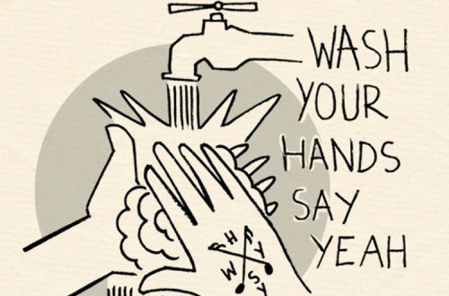 Cartaz do Festival Wash Your Hands Say Yeah