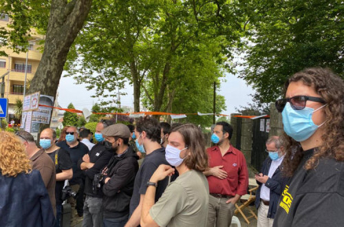 concentração na RTP Porto