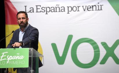 Santiago Abascal, líder do Vox.