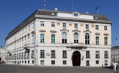 Chancelaria da Áustria, Viena. Foto Bwag/Wikimedia.