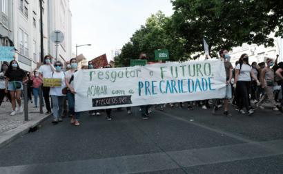 Manifestação Regatar o Futuro, junho de 2020.
