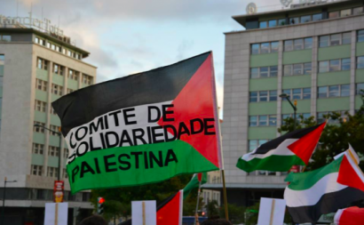 Fotografia: Comité de Solidariedade com a Palestina/Facebook.