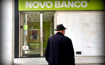 Agência do Novo Banco. Foto de Paulete Matos.