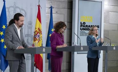Conferência de Imprensa Governo PSOE-Unidas Podemos