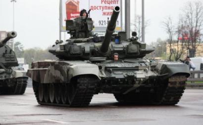 Tanque T-90-S russo. Foto de Dmitry Terekhov/Flickr