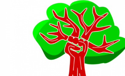 Logotipo dos Encontros Ecossocialistas.