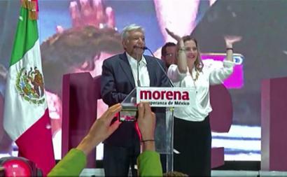 O desejo de mudança concretizou-se em julho de 2018, quando López Obrador obteve um triunfo contundente nas presidenciais, obtendo 53,2% dos votos