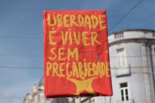 "Freedom is to live without precarity"