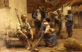 La paye des moissonneurs, Léon-Augustin Lhermitte, 1882.
