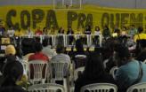 Movimentos sociais reuniram-se em Belo Horizonte para debater ações durante a Copa. Foto de Agência Brasil/Antônio Cruz