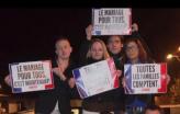 "O casamento para todos é agora": manifestação em França