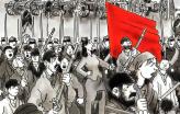 Ilustração sobre a Comuna de Paris. Fonte: Site da Gauche Anticapitaliste.