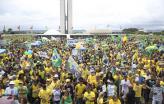 Manifestação pró-Bolsonaro. Foto José Cruz, Agência Brasil