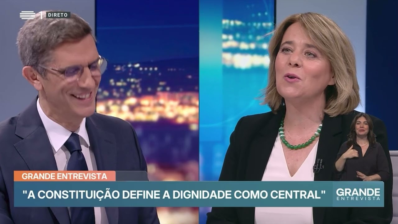 Vítor Gonçalves e Catarina Martins