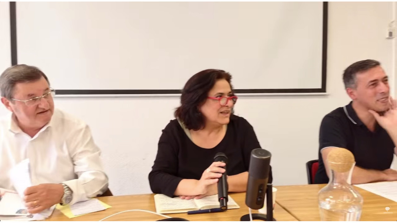 Sérgio Monte, Maria Flor Pedroso e Tiago Oliveira