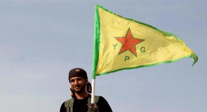 Combatente curdo do YPG. Outubro de 2014.