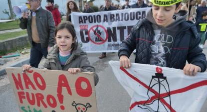 População de Bajouca, em Leiria, protesta contra prospeção de gás 