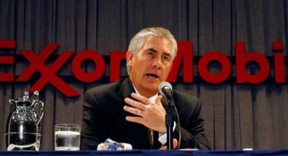 Rex Tillerson designado por Donald Trump para secretário de Estado e que era diretor executivo da Exxon