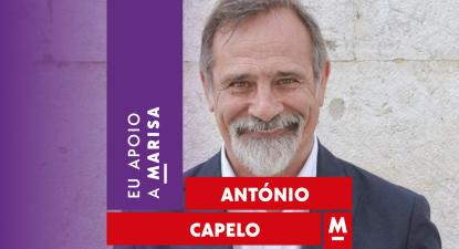 António Capelo vota Marisa Matias