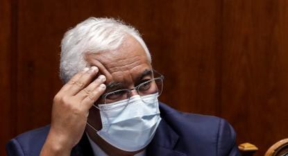 António Costa no debate do orçamento 2022, 27 de outubro de 2021 – Foto Tiago Petinga/Lusa