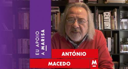 António Macedo vota Marisa Matias