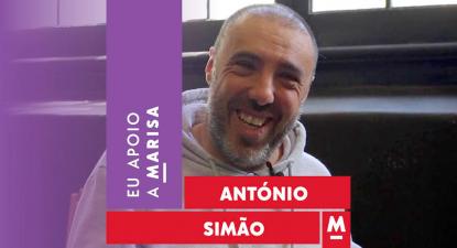 António Simão apoia Marisa Matias