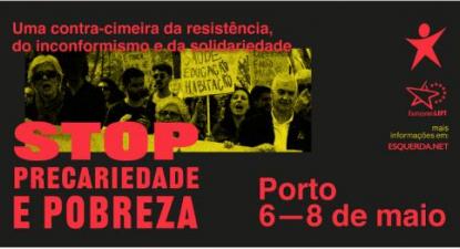 Direto do comício Stop Precariedade, Stop Pobreza
